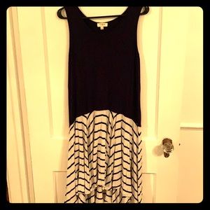 Striped Sleeveless Dress